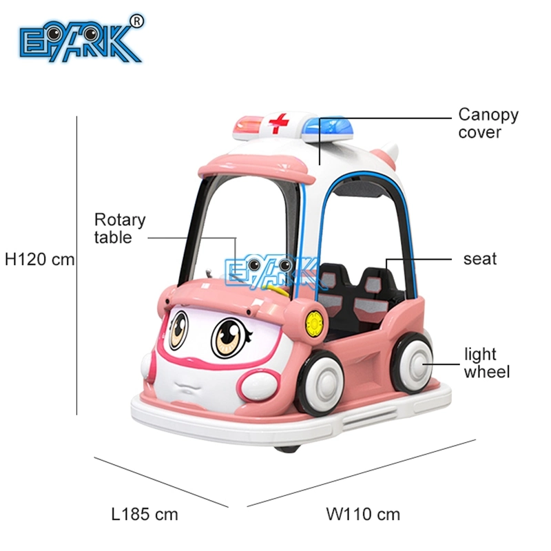 Ambulance Xiaomei Children Bumper Car Double Toy Car Amusement Kids Car