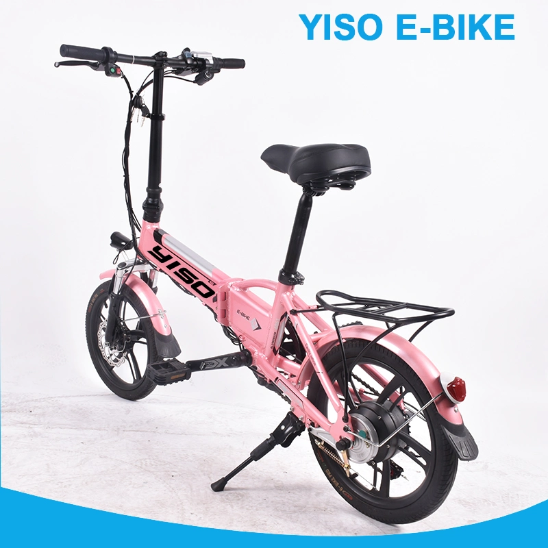 Myatu Europe Electric Bike - 14/16/20/24inch Atacado quente Nova barata dobrável Europa Pedelec Mini bicicleta de bolso eléctrica