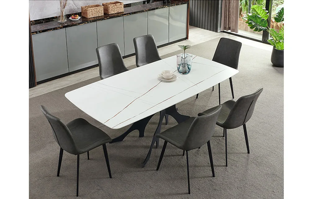 Sintered Stone Executive Office Work Writing Desk Big Customized Modern Home Hotel Furniture Dining Table