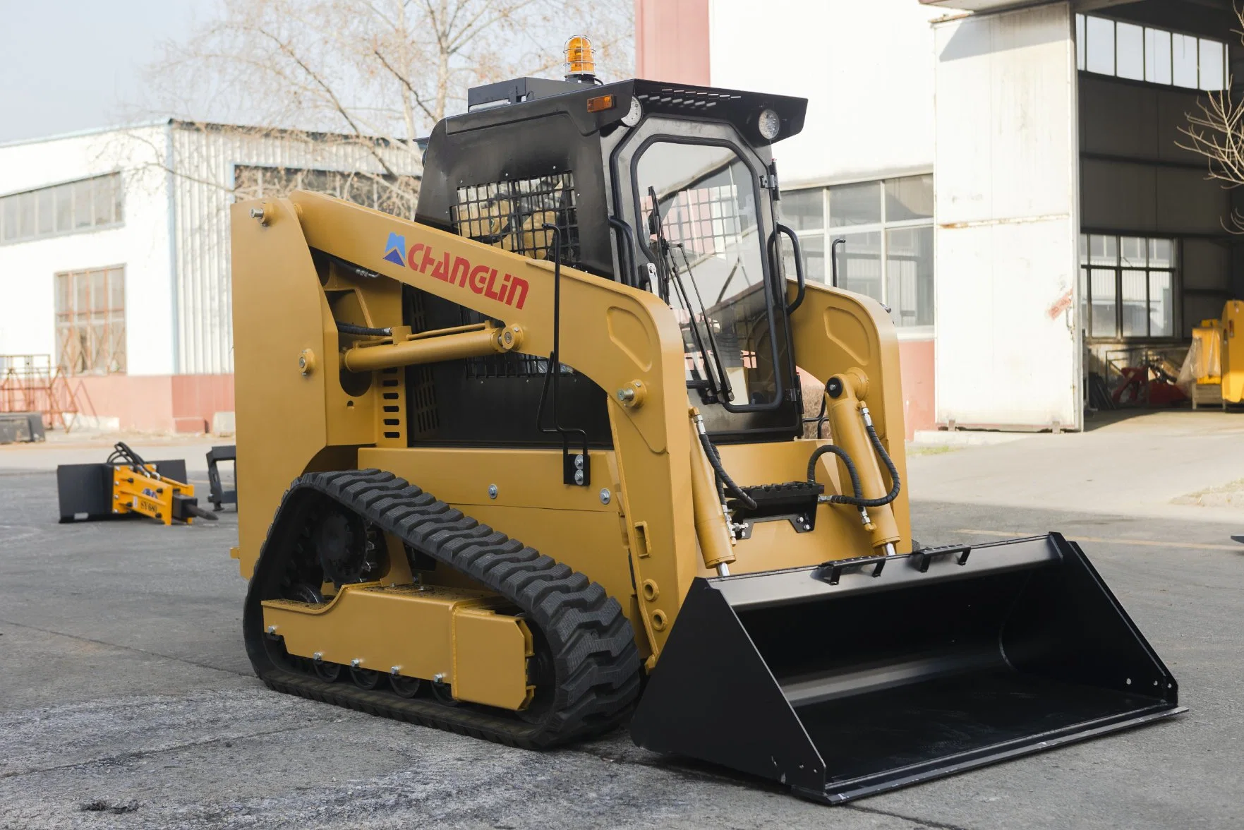 Changlin 100HP Skid Steer Loader Ts100 with CE Track Type for Farm