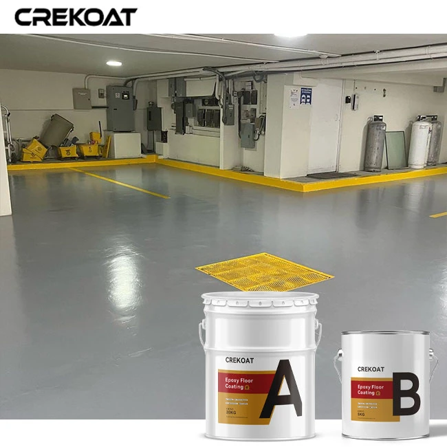 High Hardness Waterproof Acrylic Flooring Epoxy Coating for Concrete