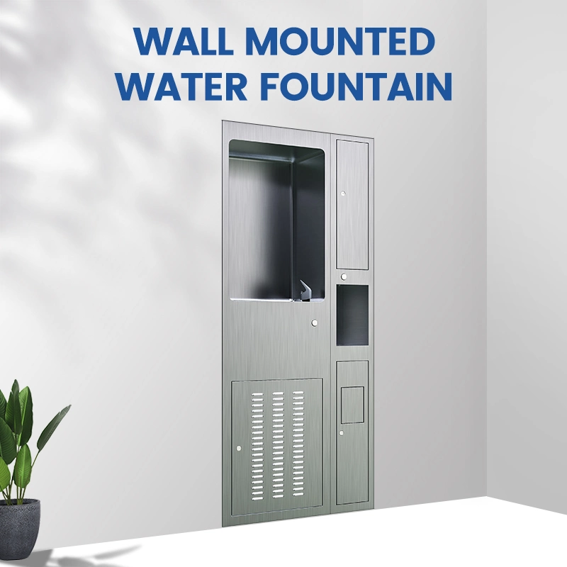 Wall Mounted Water Purifier Water Cooler Dispenser Drinking Fountain Filter for Campus