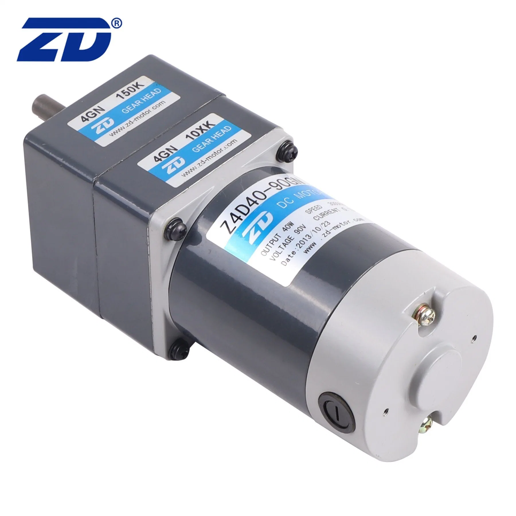 ZD Safe and Reliable Performance High-Efficiency Brush DC Electric Gear Motor