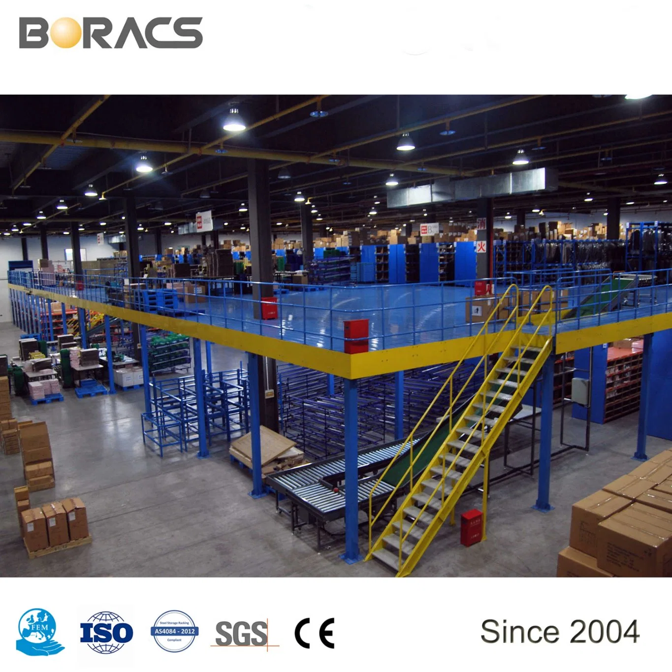 China Supplier From Warehouse Racking Designer Custom Strong Loading Capacity Multi Tier Mezzanine