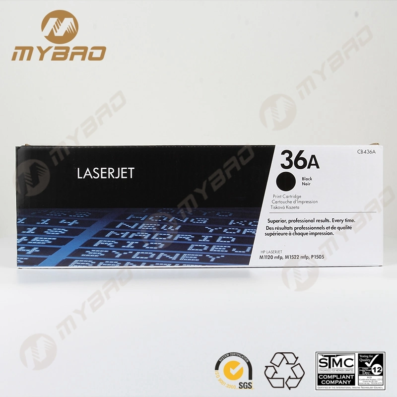 Universal Black Toner Cartridge for HP CB435A CB436A 35A 36A