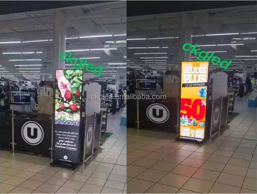 High Definition P2.5 Full Color Video LED Poster Display for Advertising