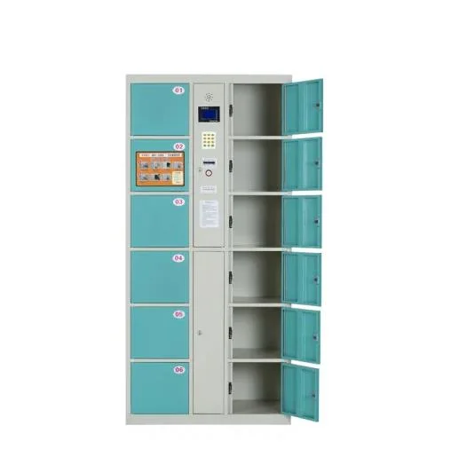 Supermarket or Gym Used Metal Qr Code Electronic Deposit Storage Locker