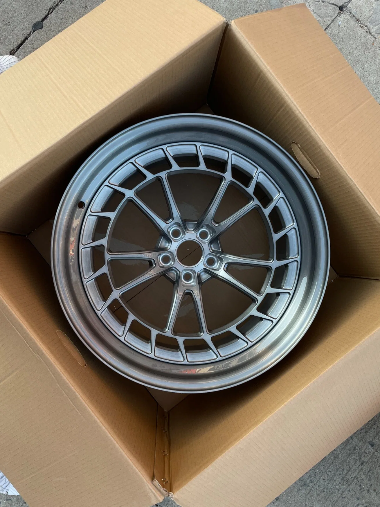 Custom 18 19 20 21 22 23 Inch Silver Bronze Machined-Faced Alloy Aluminum Wheel Rim 5X108 5X120 Car Alloy Wheel Rims for Sale