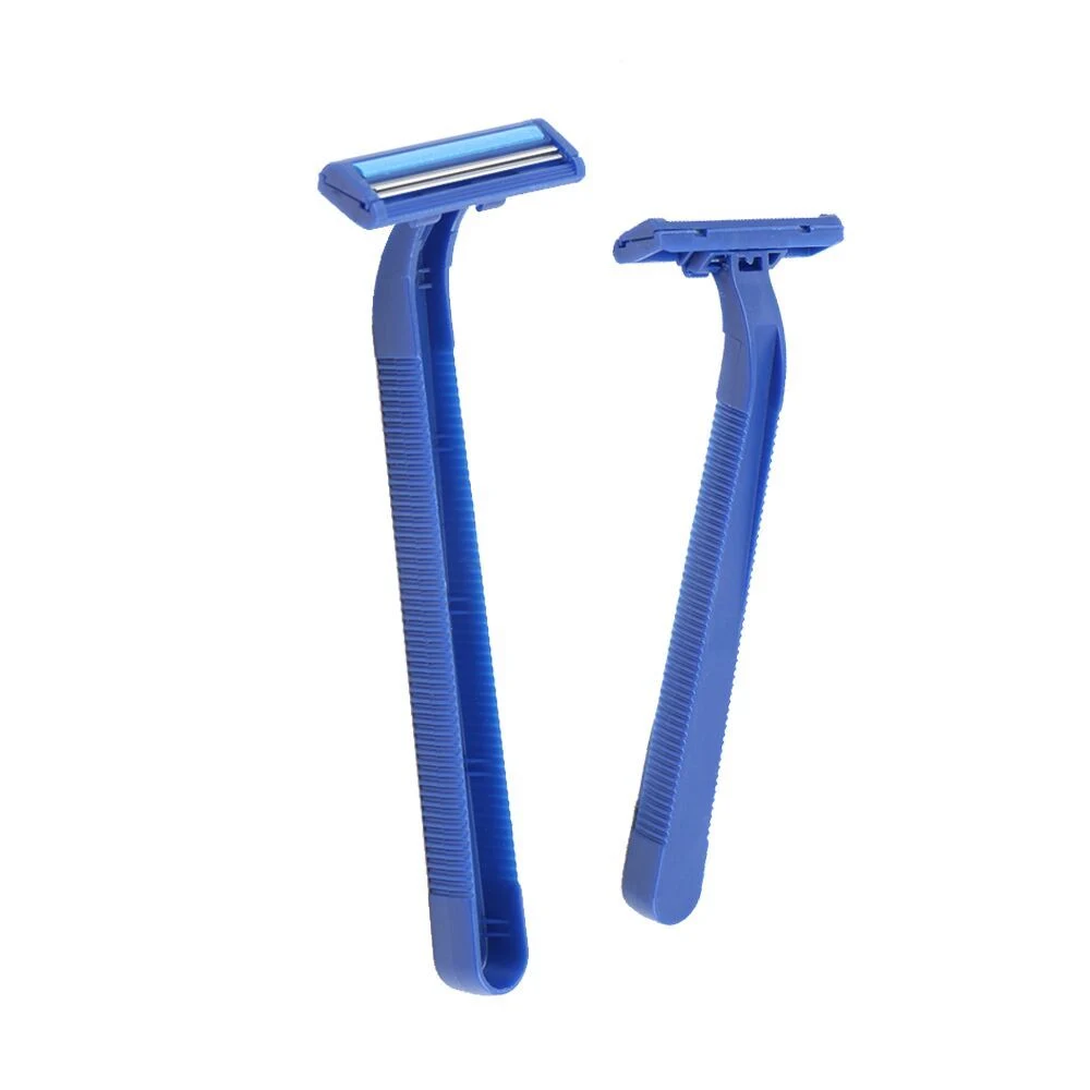 OEM Shaving Disposable Plastic Handle Twin Blade