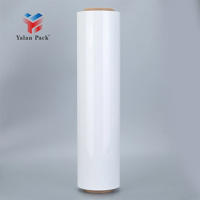 Custom PE Color Hand Winding Film Stretch Packaging Plastic PE Stretch Film