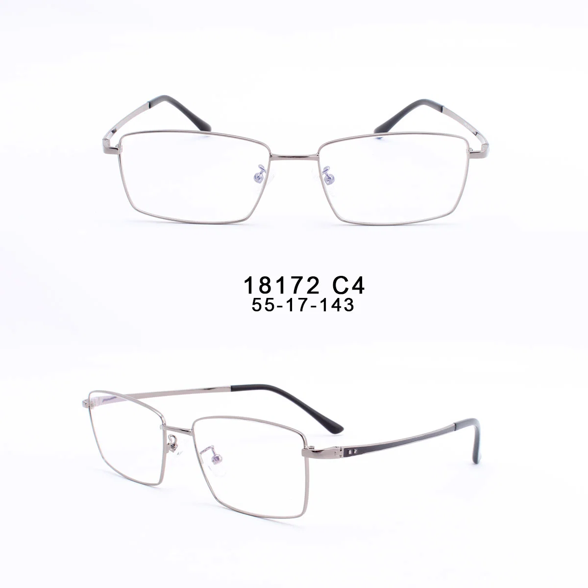 Spot Supply Ready to Ship Business Men&prime; S Spectacles Frames Metal Optical Eyeglasses Frame Wholesale/Supplier Glasses Frames Eyeglasses