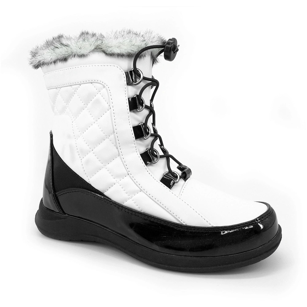 Großhandel Winter warme Plüsch Stiefel Wasserdichte Furry Schnee Stiefel für Damen Schneestiefel Damen