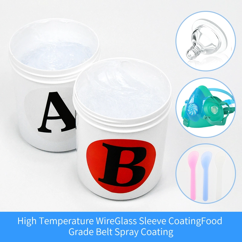 Medical Industries Tear Resistance Liquid Silicone Rubber Raw Material High Transparent Liquid Silicone Rubber for Household