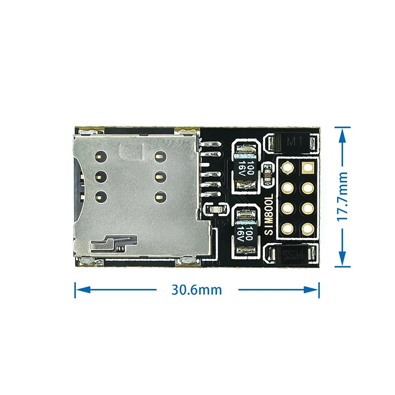 SIM800L GPRS GSM Module Micro SIM Card Serial Ttl Frequency of Four Core Plates Esp8266 Esp32