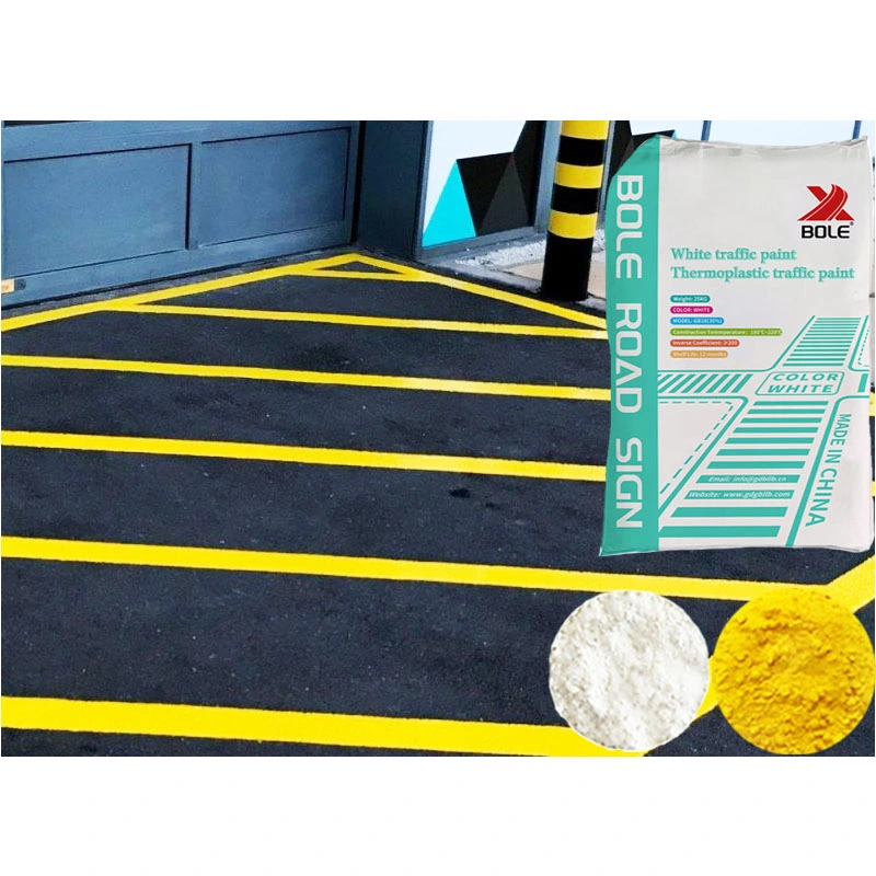 Chemical Stability Thermoplastic Road Marking Paint with Glass Beads