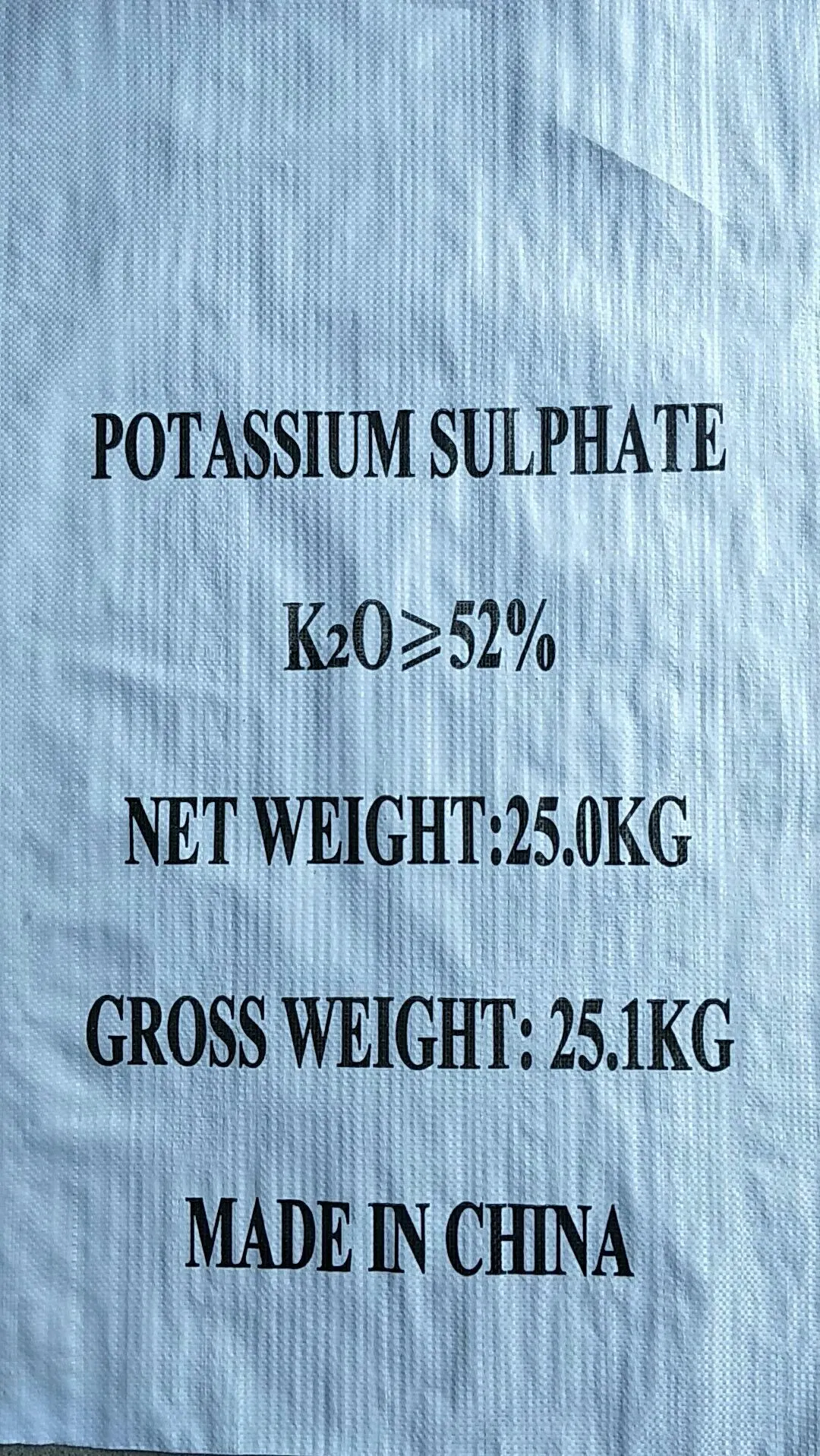 Sulfato de potasio de calidad superior para plantas