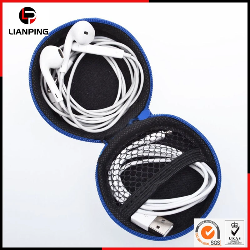 Custom Portable Protective Shakeproof Durable Waterproof Hard EVA Earphone Case