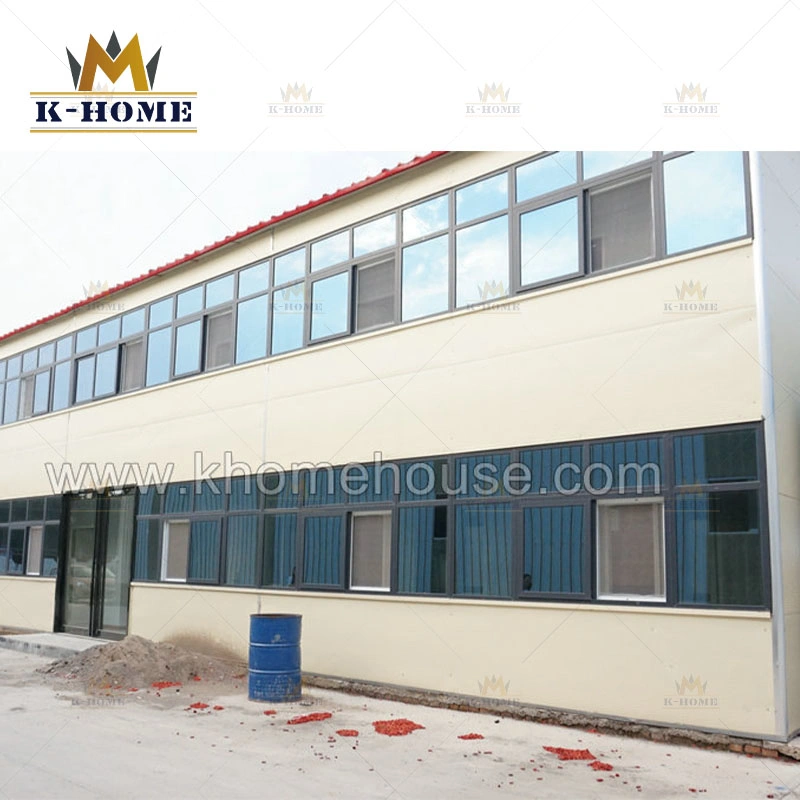 Insulated Sandwich Panel House Prefab Light Steel Frame Office