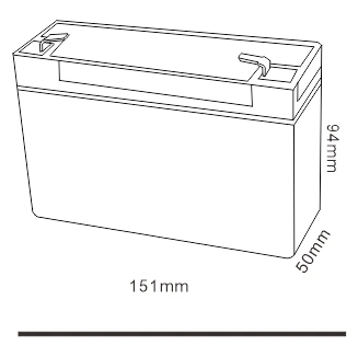 Tcs Support Batterie Toy Car DC 6V Rechargeable Solar Storage 10ah 20hr Seal Lead Acid Battery for Alarm Systems