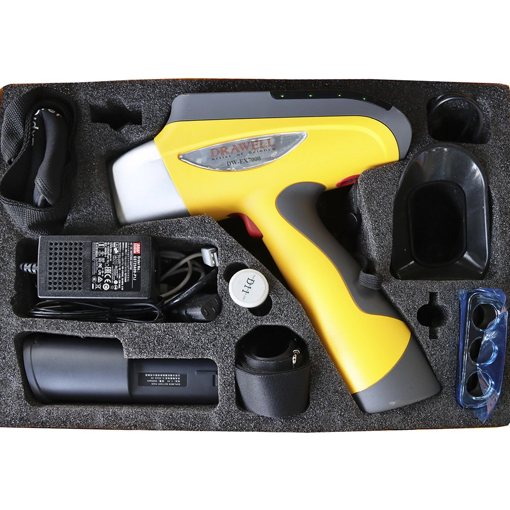 Ex7000 Sdd Detector Portable Xrf Analyzer Solid Liquid Powder Alloy Mine Mineral Handheld Analyzer