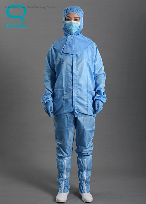 ESD Workwear Suit Split 0.25 أشرطة مضادة للارتداء الثابت