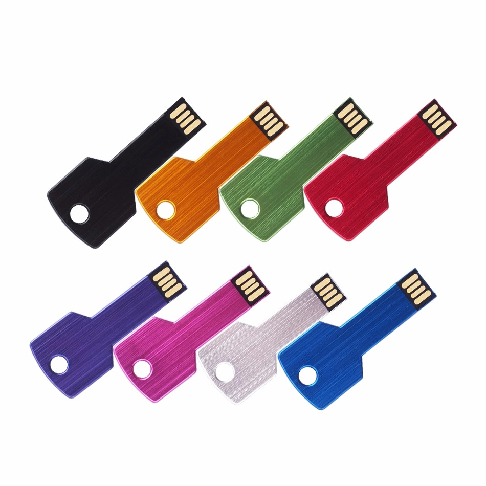 USB tecla personalizada 16GB 8GB 4GB 2GB 1GB 32GB 64 GB de disco de memoria USB Flash Drive USB de logotipo personalizado