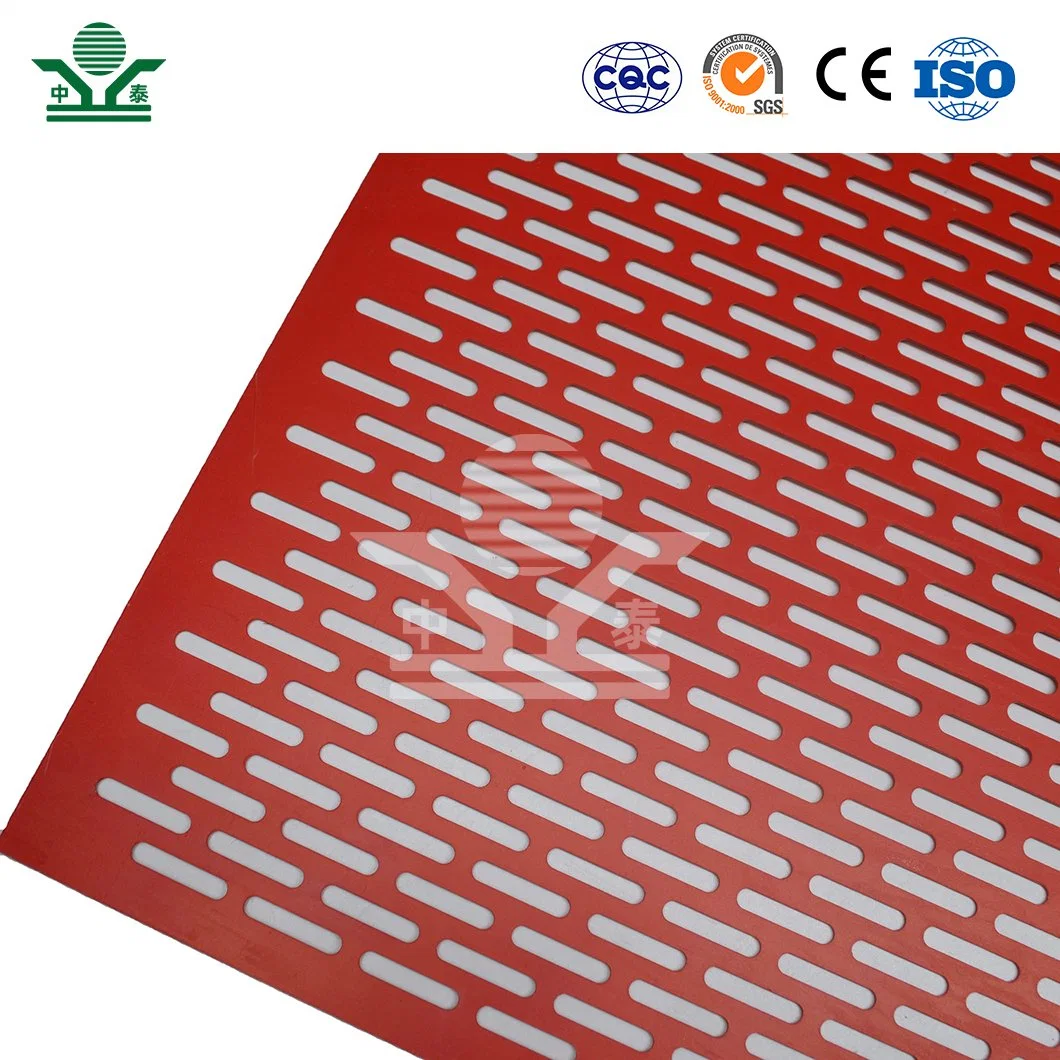 Zhongtai PVC Coated Perforated Metal Sheet China Suppliers Roll up Perforated Plate Aluminum Copper Plate Material 1.5mm Perforated Stainless Steel Metal Sheet