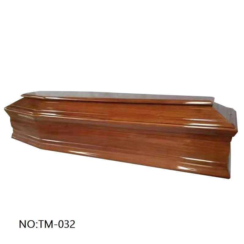 High quality/High cost performance  Factory Price Paulownia Funeral Wooden Coffin Solid Wood Caskets