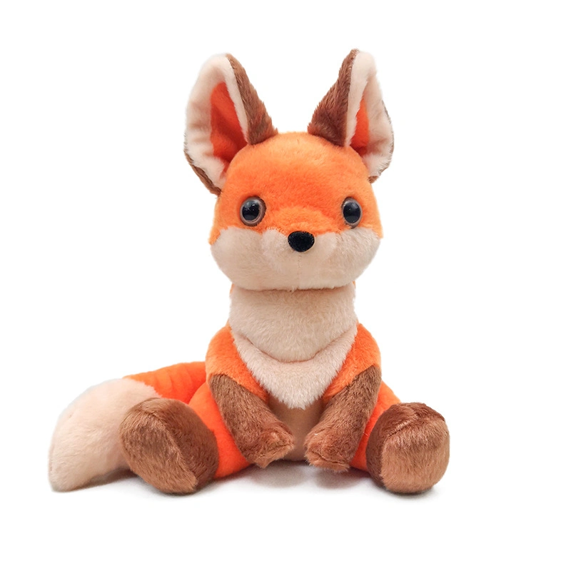 High Quality Wholesale 30cm Soft Stuffed Animal Cute Plush Fox Toys for Kids