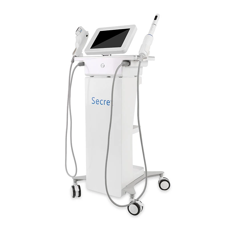 Máquina de estiramiento vaginal Hifu Máquina de lifting facial 2 en 1