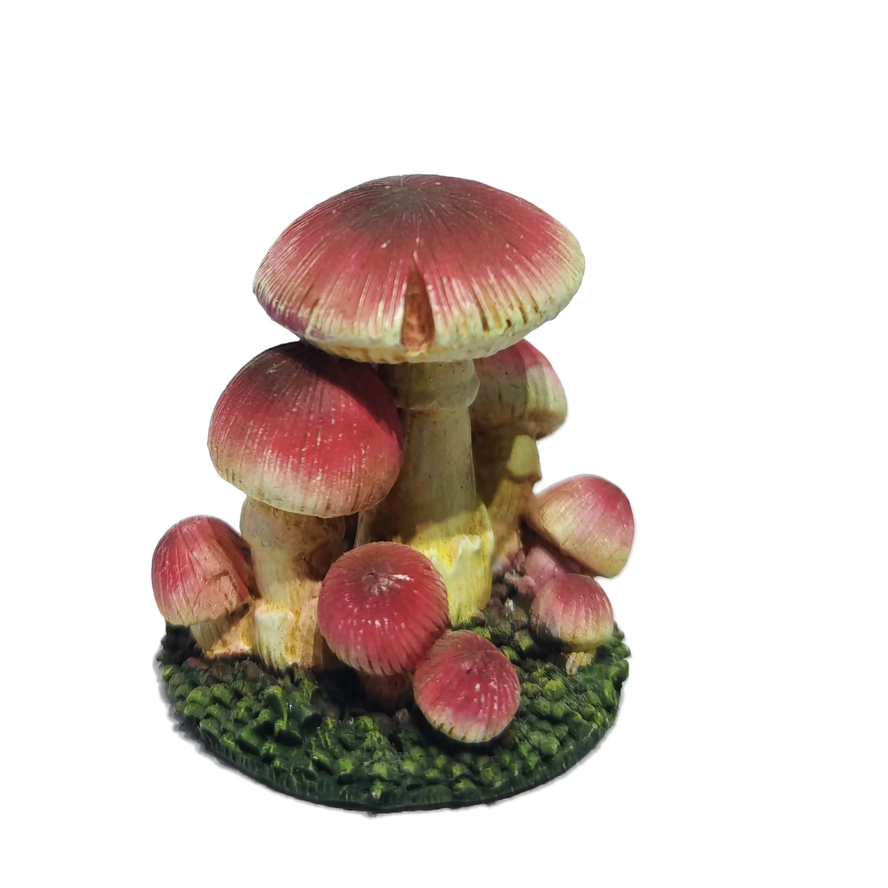 Cute Landscape Mushroom Ornaments Resin Fairy Garden Mushroom Succulent Cabochons Kawaii Decoration Charms