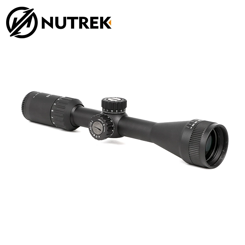 Nutrek Optics M2 Series 3-9X40 Ao Adjustable Scope Objective Aluminum Matte Black Riflescope