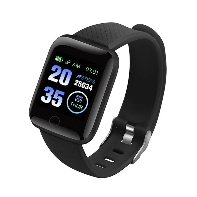 D13 Smart Watch 116 Plus Sport Pedometer Herzfrequenz Schlaf Überwachung