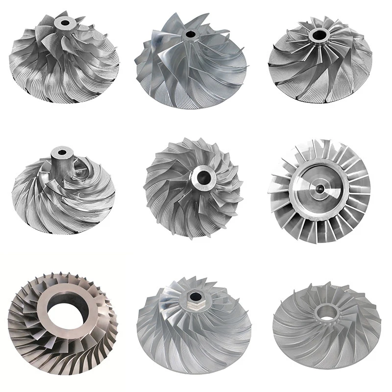 Electric Power, Aerospace, Auto, Navigation Hastelloy C-4 Turbine Wheels Parts Impeller