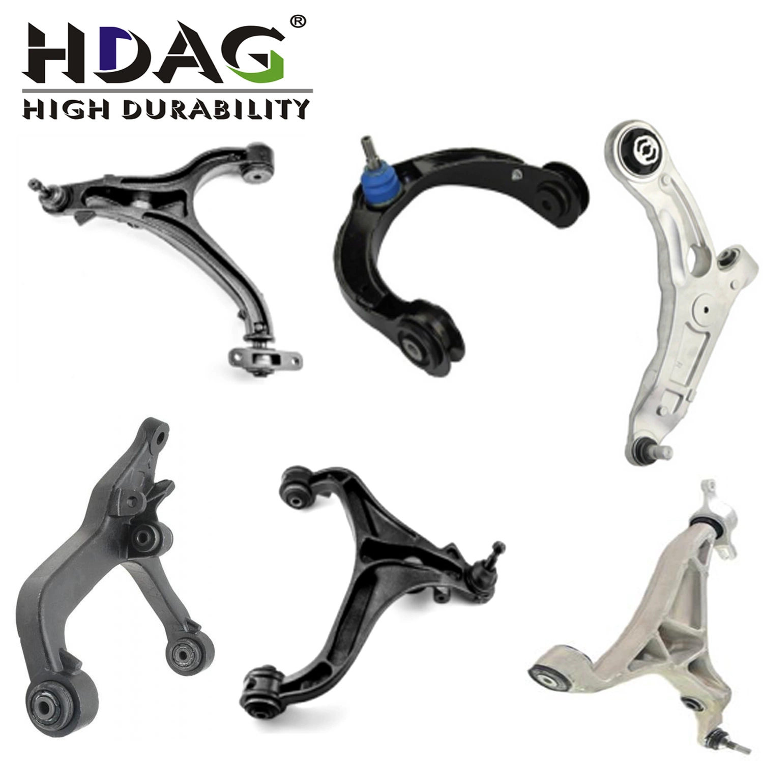 Hdag Hot Sale Auto Suspension Control Arm and Ball Joint Assembly for Ford Galaxy Fusion, Lincoln,Mazda,Sangyong OEM 100 7602 101 2632 1007602 1012632 Ae5z3078A