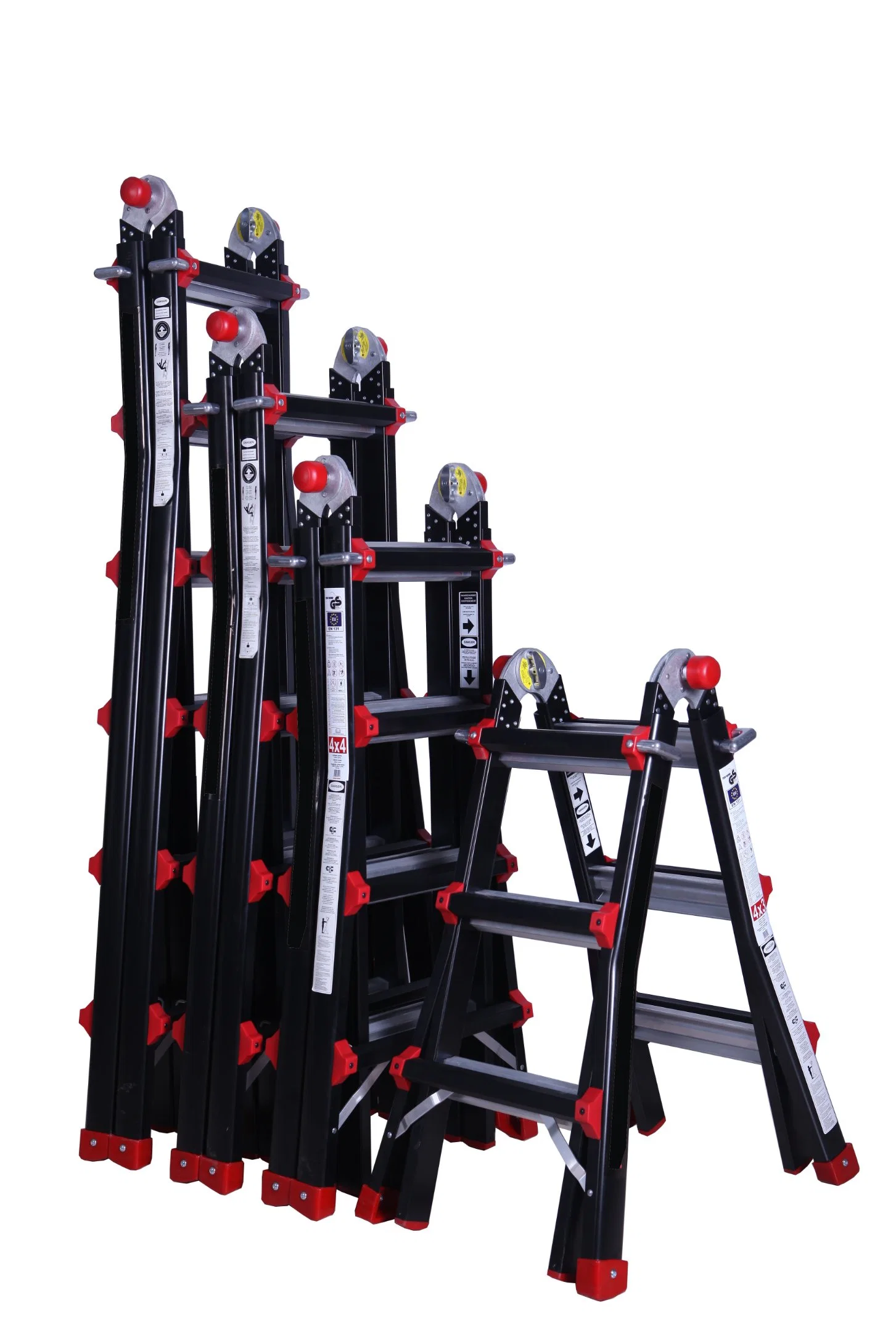 Aluminum Telescopische Ladder 4X3