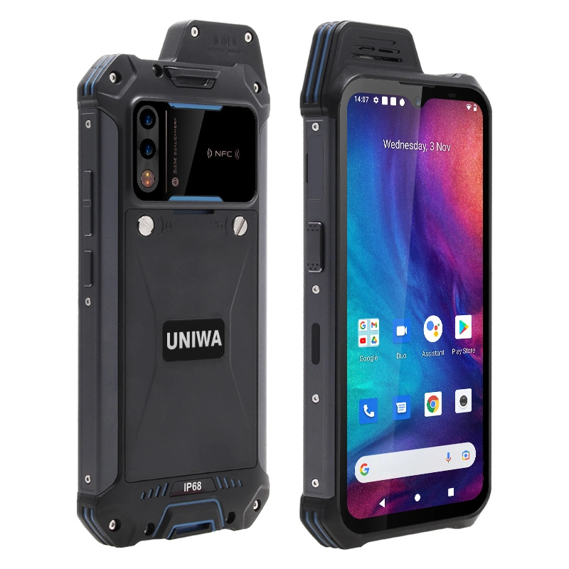 Uniwa W888 6.3 дюйма Глобальная версия IP68 водонепроницаемый NFC Rugged Смартфон