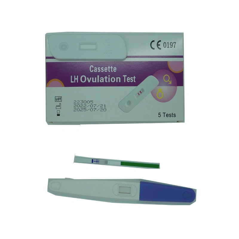 CE Certificated Colloidal Gold Home Use One Step Portable Ovulation Pregnancy Test Kit