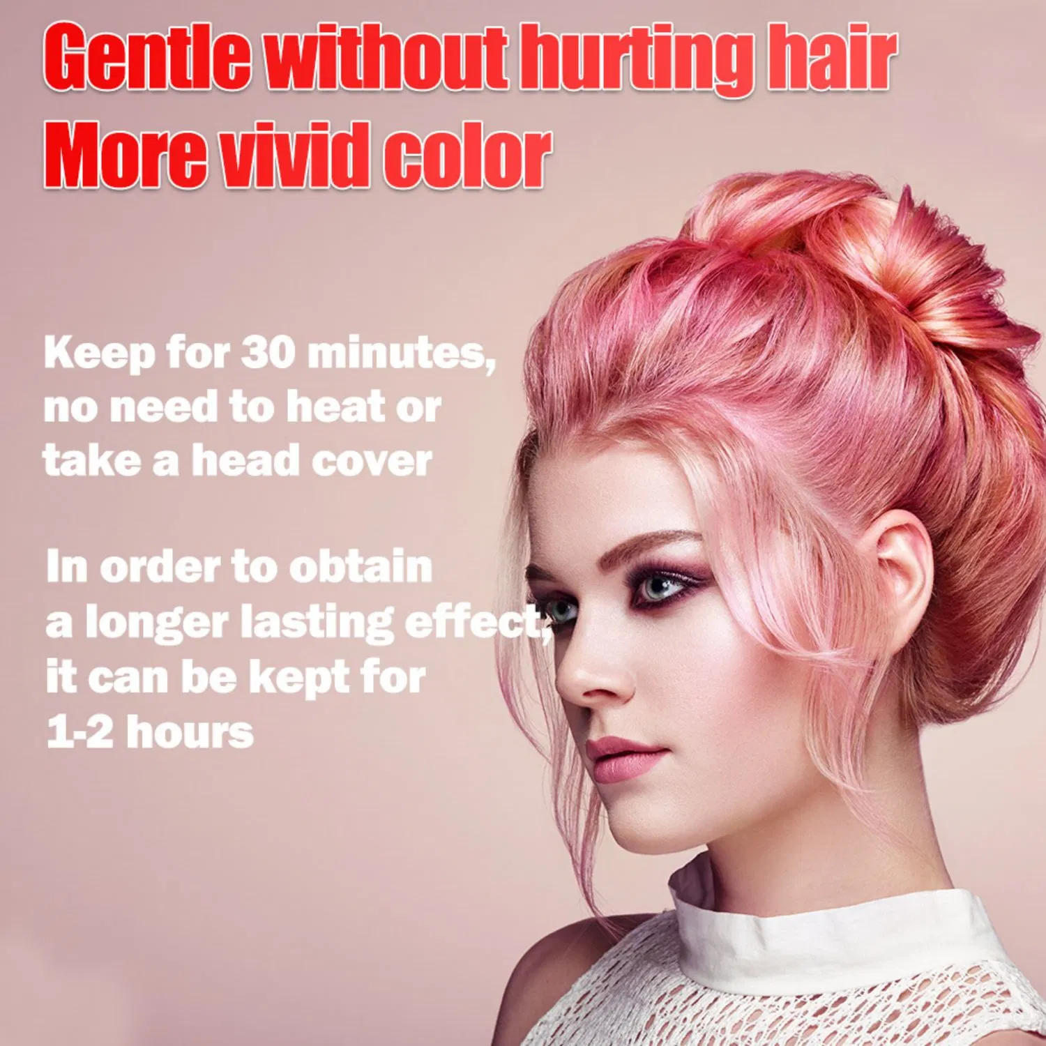 2022 Hot Selling Customizable Hair Products Natural Hair Dye Cream