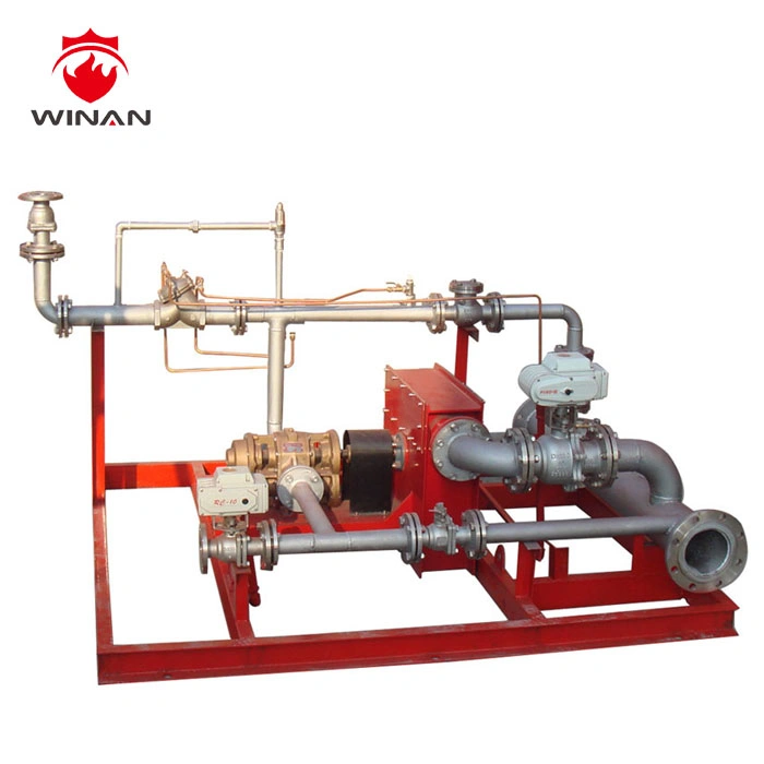 Foam Pump Skid Balanced Pressure Proportioning System for Fire Fighting