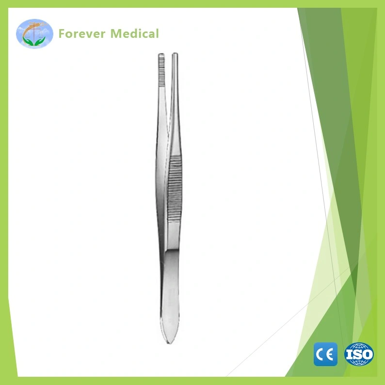 Tissue Forceps 160mm Stainless