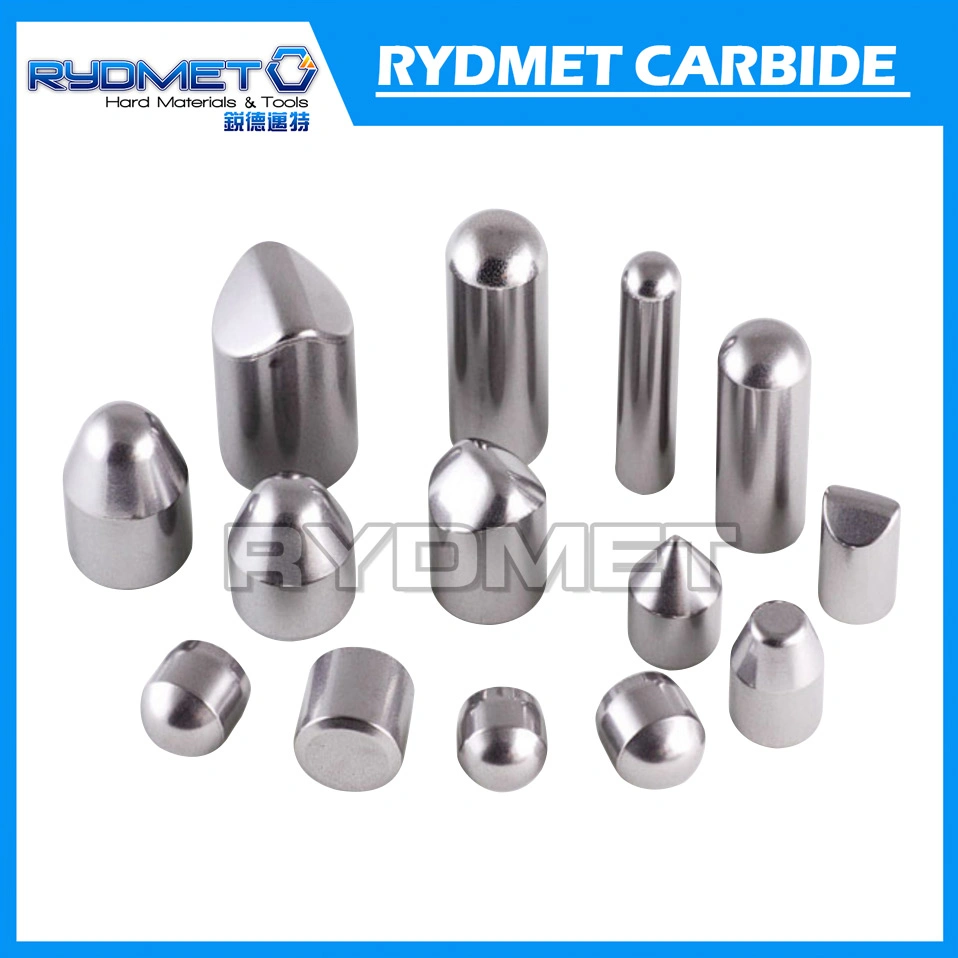 Rydmet ISO Tungsten Carbide Coal Mining Tips Buttons