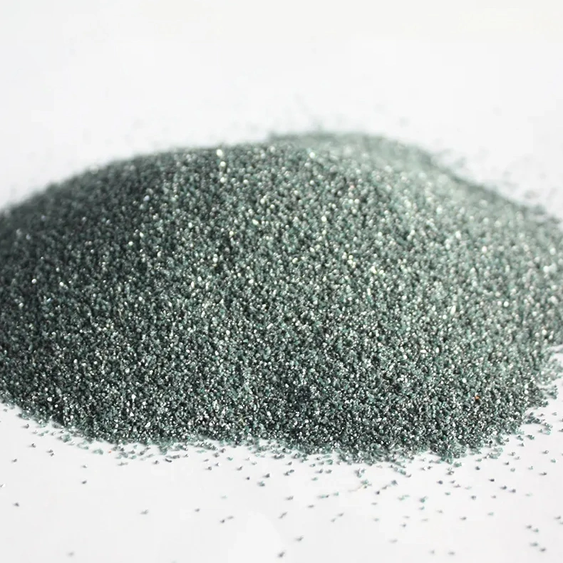 Abrasives Polishing Media Sandblasting Black / Green Silicon Carbide Powder