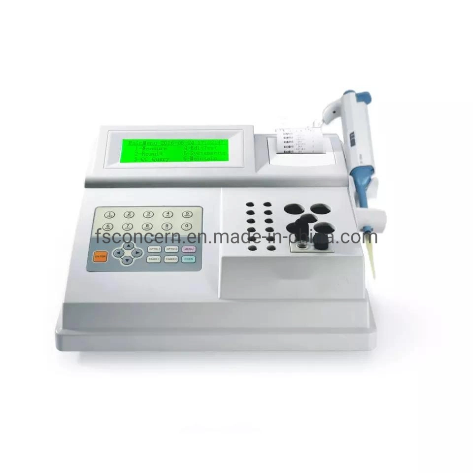 Medical Veterinary Equipment Multifunctional Coagulometer Quality Animal Blood Coagulation Analyzer