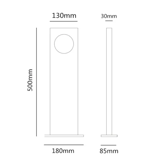 A iluminação DIY projeta produtos de 12 V bonitos para se preparar para jardinagem Pillar Light creme luzes LED brancas Garden Lawn Courtyard