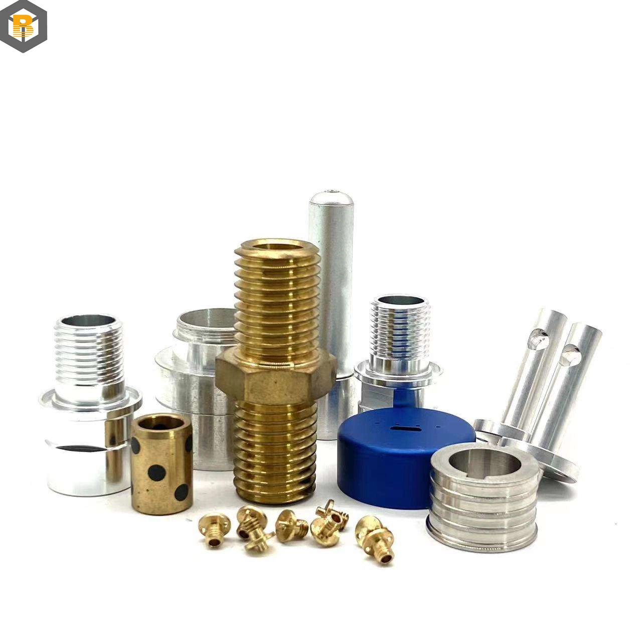 CNC Part 6061/7075 Turning & Milling Accessories OEM Brass Galvanizing Auto Motorcycle Spare Parts CNC Machine Part