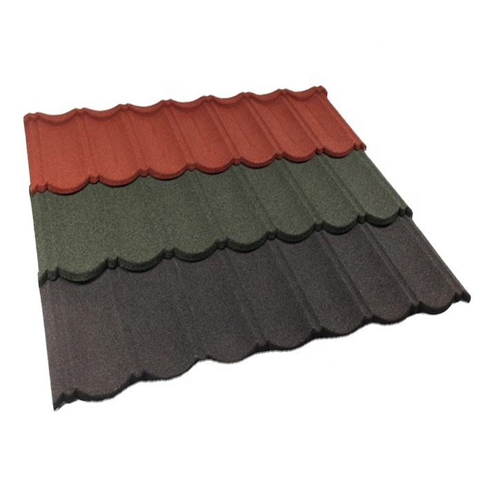 Stone Coated Roof Tile Leveling System Stone Coated Steel Roofing Sheets Tile