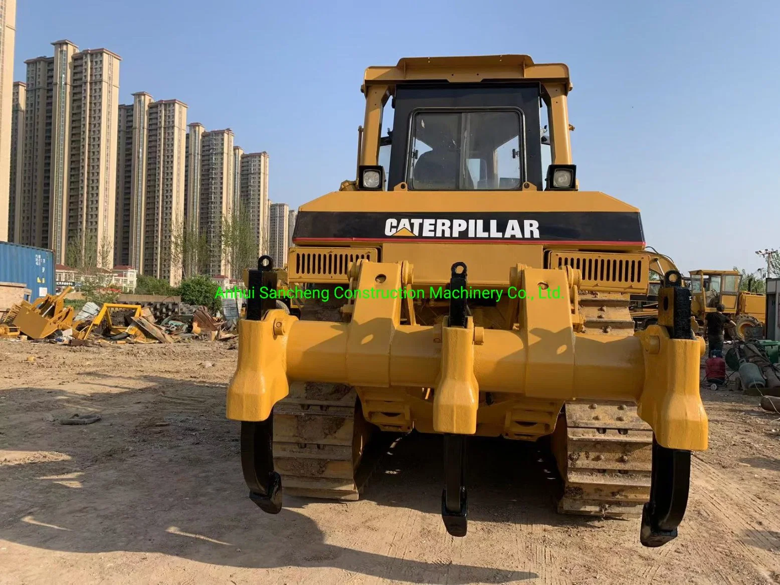 Tracteur à chenilles D8R Caterpillar d'occasion à usage intensif tracteur à chenilles D6d/D6G/D6h/D7G/D7h/D7R/D8R/D8 Cat tracteur/bulldozer