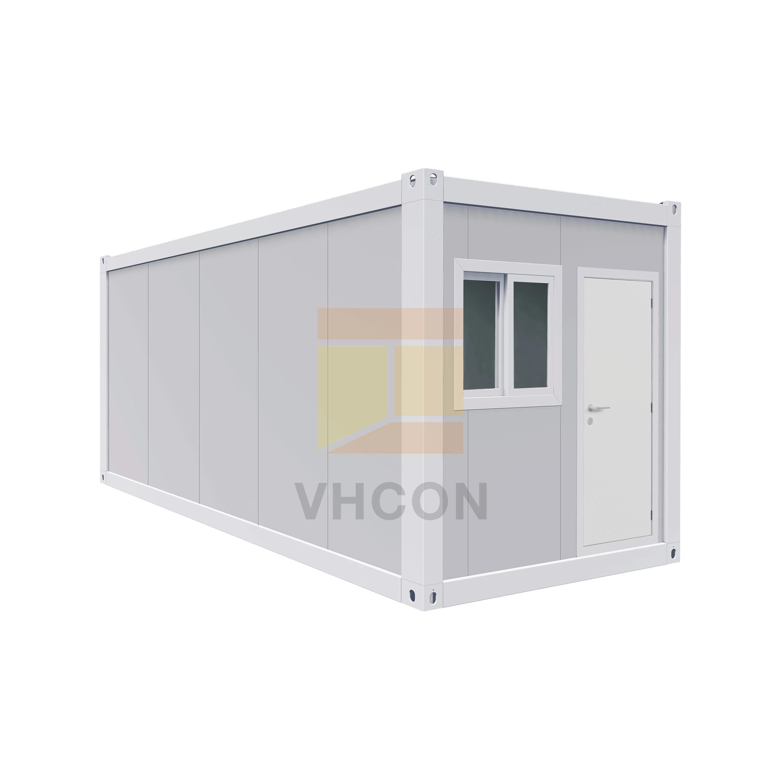 Movable Modular Prefab Portable Homes Wooden Tiny 2 Bedroom 20FT Kitchen Fully Furnished Luxury Living Steel Sandwich Wall Panel Prefabricated Container House