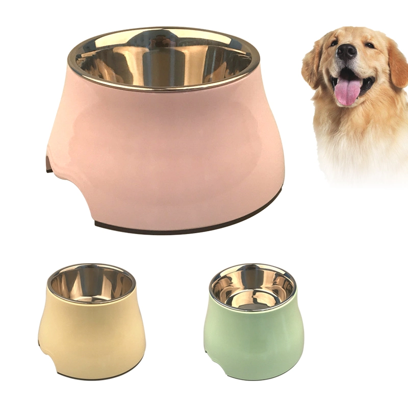 Customization Raised Melamine Pet Feeder Dog Feeding Bowls